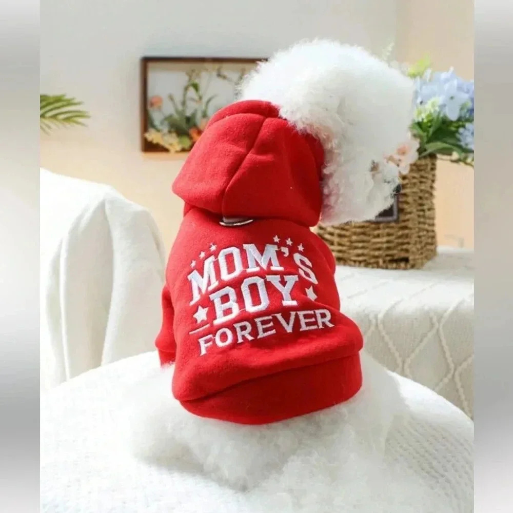 NEW w/o tags (NWOT) Dog Warm Hooded Sweatshirt For Cat/Dog Indoor & Outdoor